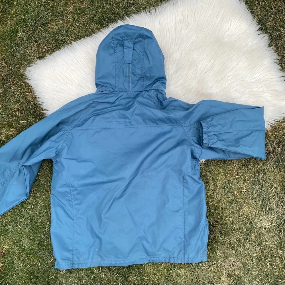 L.L. Bean blue windbreaker jacket medium